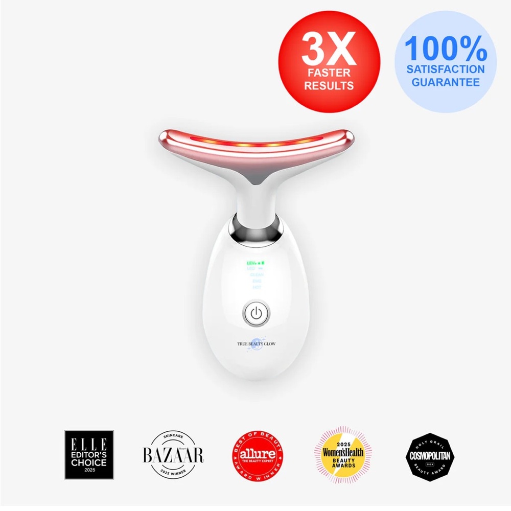 True Beauty Glow Facial Light Device
